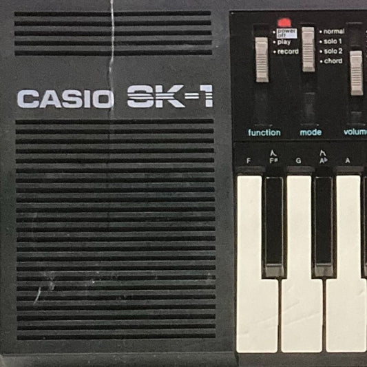 The Lofi Magic Of The 1986 Casio SK1