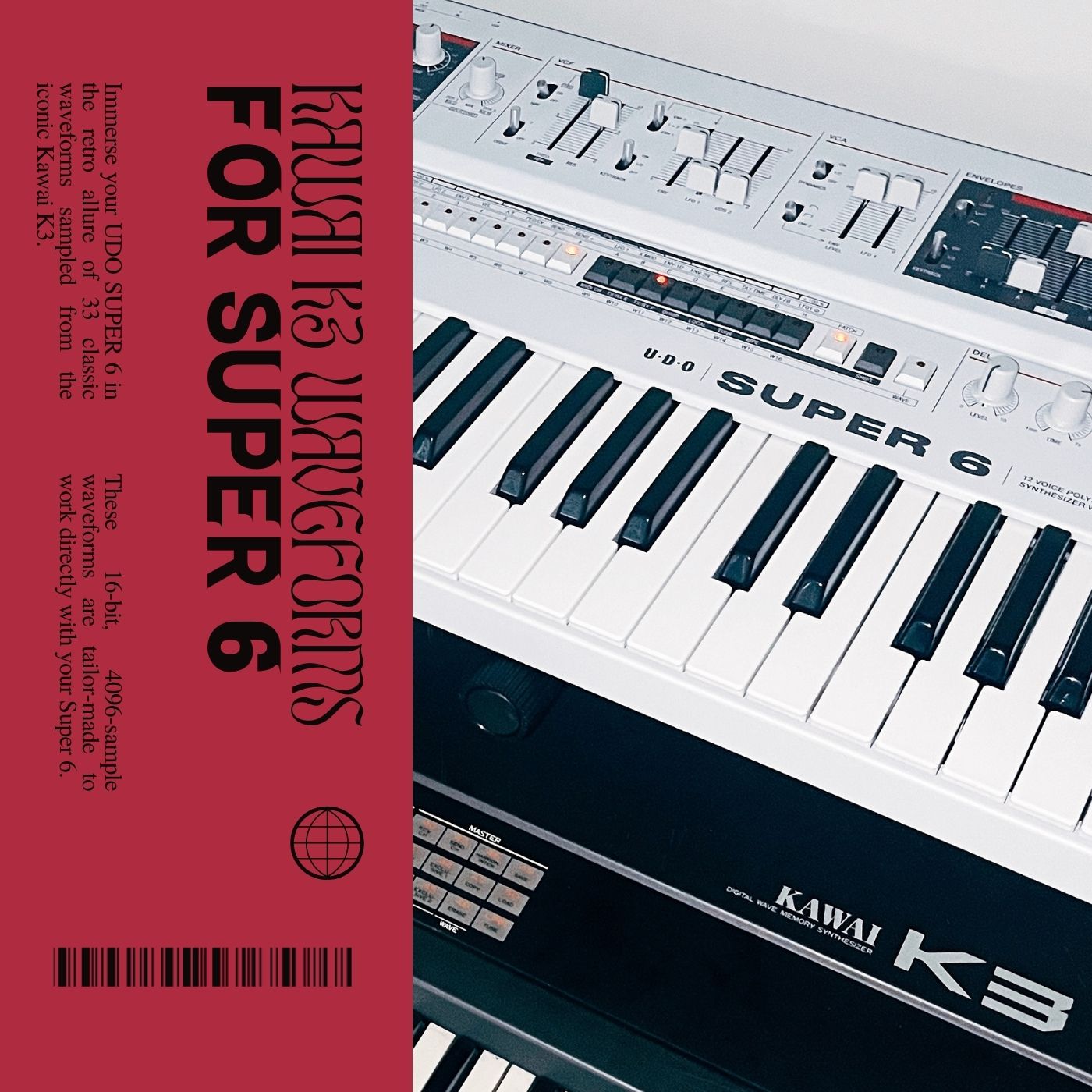 Kawai K3 Waveform Pack For UDO Super 6