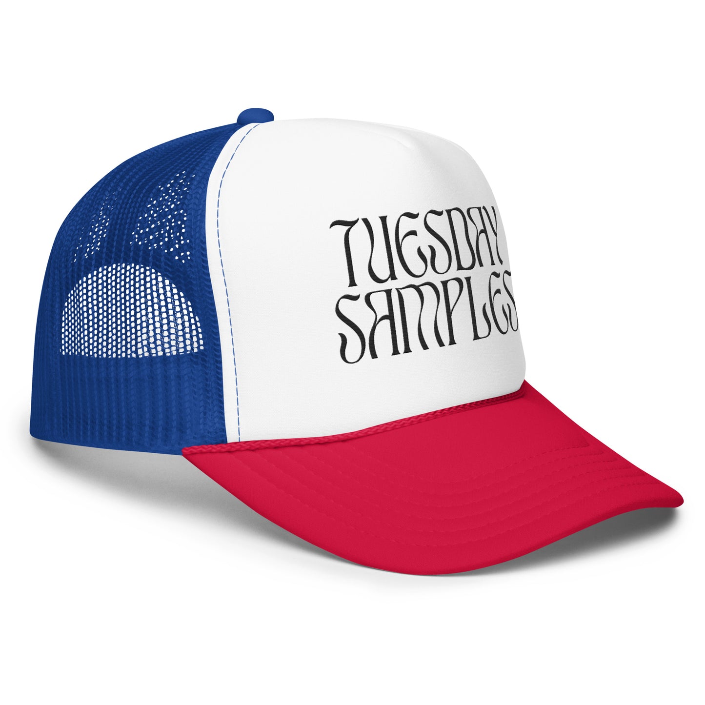 TUESDAY SAMPLES - LOGO TRUCKER HAT