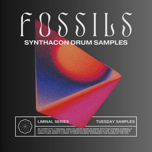 FOSSILS - Analog Drum Samples Made With The Synthacon