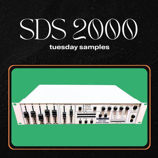 Simmons SDS-2000 80's Digital Drum Samples